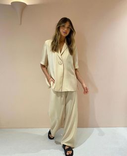 Viktoria and Woods Chorus Shirt and Pilot Pant Set Cream Size 10 for rent on The Volte - image 4