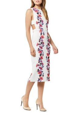 YEOJIN BAE Adele Double Crepe Floral Dress for rent on The Volte - image 1