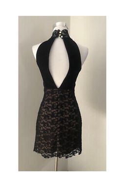 Camilla and Marc Light and Shade Paneled Lace Dress Black Size 8 for rent on The Volte - image 5