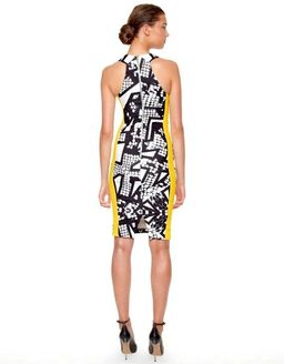 By Johnny Python Panel Dress Print Size 8 for rent on The Volte - image 3