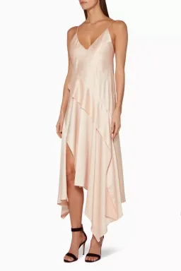 Acler Harrow Dress Blush Size 8 for rent on The Volte - image 1