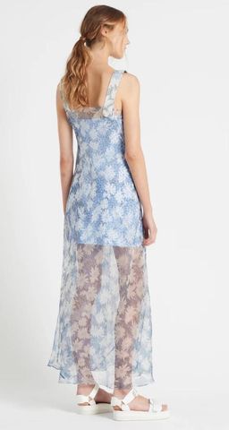 Sir The Label Anais Maxi Dress Blue Size 0 / AU 6 for rent on The Volte - image 3