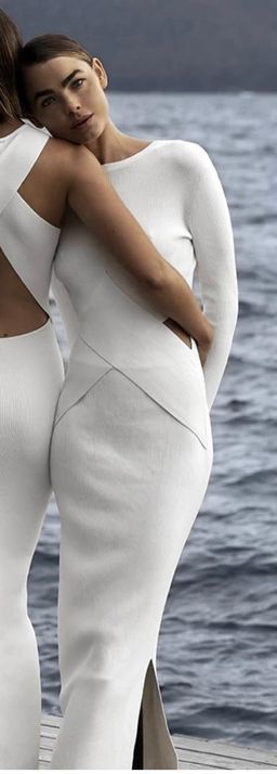 Sir The Label Celena Draped Dress Midi White | AU 6 for rent on The Volte - image 3