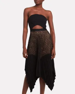 Dion lee vein lace concave dress for rent on The Volte - image 3