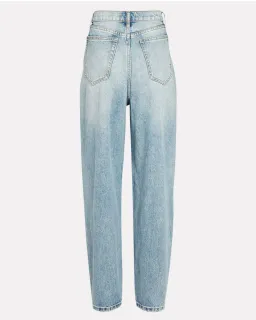 Weworewhat dani boyfriend Jeans in Denim Size AU 6 for rent on The Volte - image 3