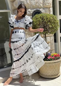 Mackenzie Mode Storybook Dress Polka Dot Size 8 for rent on The Volte - image 1