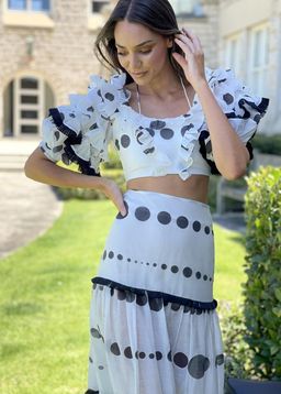 Mackenzie Mode Storybook Dress Polka Dot Size 8 for rent on The Volte - image 2