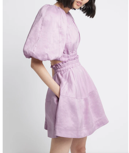 Solitude Cutout Mini Dress / Lilac for rent on The Volte - image 1