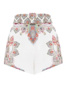 Zimmermann Ninety-Six Filigree Shorts Print Size 2 / AU 12 for rent on The Volte - image 5