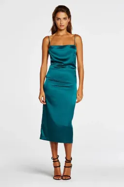 Maurie & Eve Apache Dress Green Size 10 for rent on The Volte - image 1