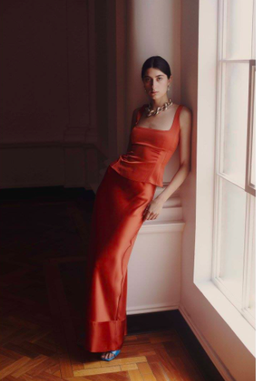 Paris Georgia Isla Set Orange Size 10 for rent on The Volte - image 1