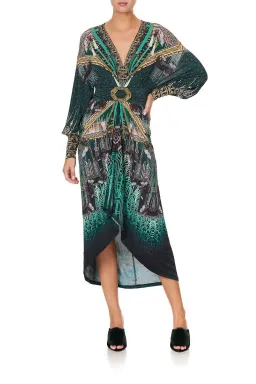 Camilla Fitzgeralds Flapper Belted Jersey Dress XXL for rent on The Volte - image 1