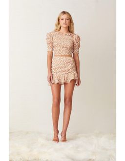 Bec & Bridge Zoe Wrap Top Orange Size 8 for rent on The Volte - image 1