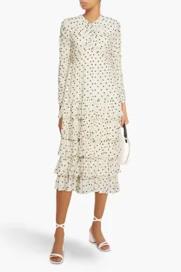 Zimmermann Concert Drawn Midi Dress Print Size 1 / Au 10  for rent on The Volte - image 1
