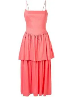 Manning Cartell pink girl on film dress for rent on The Volte - image 4