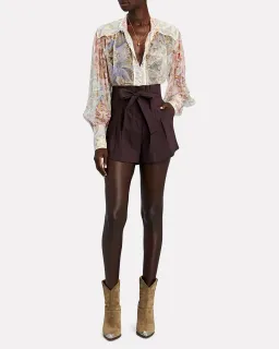 Zimmermann Lucky Bound Blouse Floral Size 8 for rent on The Volte - image 1