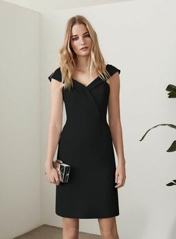 Reiss Little Black Dress Black Size 10 for rent on The Volte - image 1