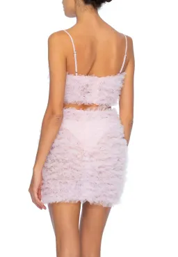 Dyspnea Riff Raff Crop Top Pink Size 6  for rent on The Volte - image 2