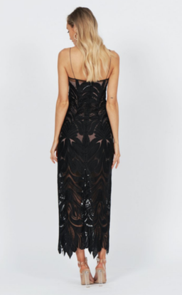 Natalie Rolt Mimi Gown Black Size 8  for rent on The Volte - image 4