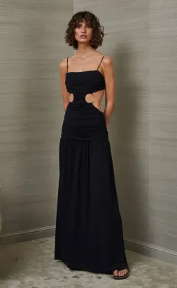 Bec & Bridge Minx Midi Dress Black Size 6 for rent on The Volte - image 2