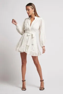 Sofia The Label Palermo Dress White Size S for rent on The Volte - image 1