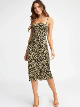 Kookai Rosie Slip Dress Print Size 36 for rent on The Volte - image 1