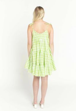 Steele Alfie Lime Dress Print Size M for rent on The Volte - image 3