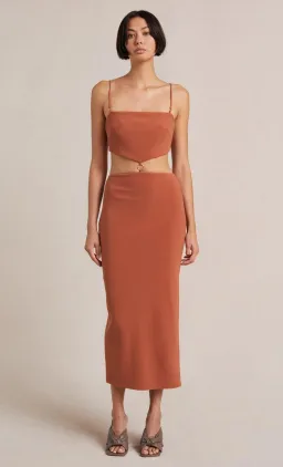 BEC & BRIDGE ALBA CUT OUT MIDI DRESS for rent on The Volte - image 1