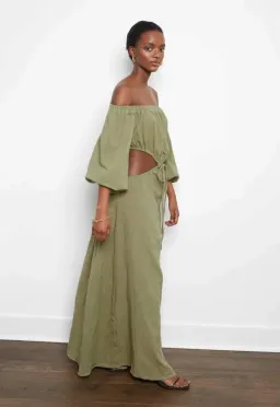 Avenue The Label Isadora Maxi Dress Green Size 10 / M for rent on The Volte - image 1