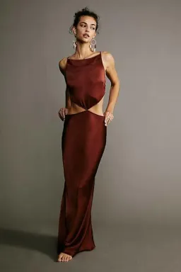 Bec & Bridge Midi Dress Red Size 8 for rent on The Volte - image 2
