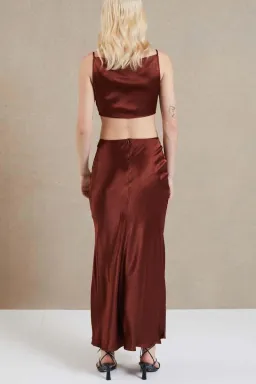 Bec and Bridge Dress Red Size 8 for rent on The Volte - image 5