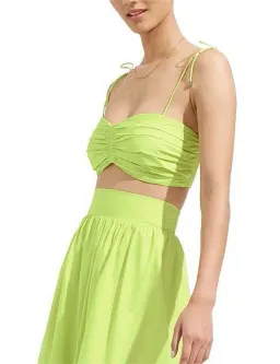 Steele - Green Fields Set (Austin Skirt & Cameron Bustier) for rent on The Volte - image 3