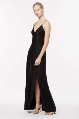 Manning Cartell Facetime Slip Midi Dress Black Size 4 for rent on The Volte - image 2