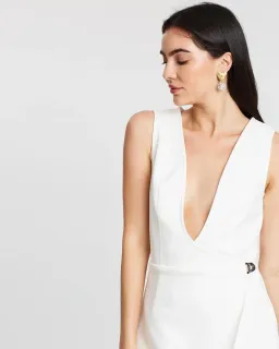 Derma Department Zèline Midi Dress White Size 6 for rent on The Volte - image 2