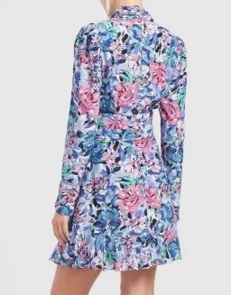 Rebecca Valance La Violette Mini Dress Floral Size 8 for rent on The Volte - image 3