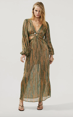 Suboo Ana Cut Out Maxi Dress for rent on The Volte - image 5