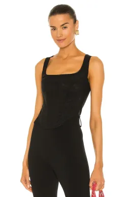 Miaou Campbell Corset Black Size 8 for rent on The Volte - image 1