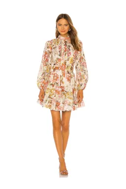 Zimmermann Bonita Embroidered Short Dress Floral Size 1 / Au 10 for rent on The Volte - image 1