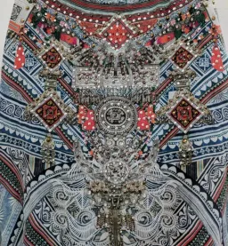 Camilla Antique Batik Shoestring Strap Playsuit Print Size 8 for rent on The Volte - image 3