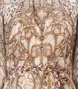 Camilla All is Nouveau Raglan Sleeve Midi Shirt Dress Print Size L for rent on The Volte - image 4