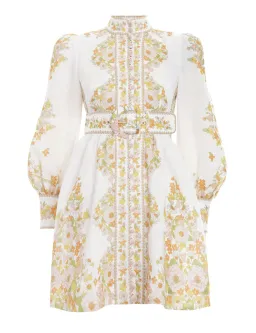 Zimmermann Super Eight Tubular Mini Dress Print Size 8 for rent on The Volte - image 5