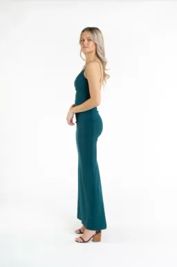 Nookie Penelope Gown Teal Green Size 6 for rent on The Volte - image 2