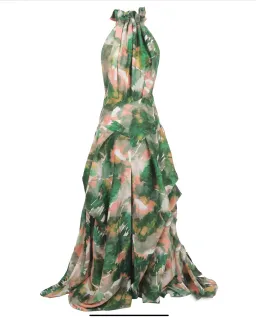 Ginger & Smart Aquarelle Gown Print Size 8 for rent on The Volte - image 5