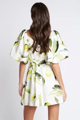 Aje Zest Mini Dress Print Size 8 for rent on The Volte - image 3