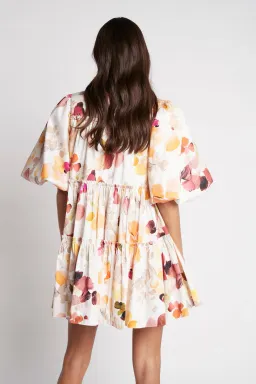 Aje Dassia Puff Sleeve Shirt Smock Dress Size 6 for rent on The Volte - image 2