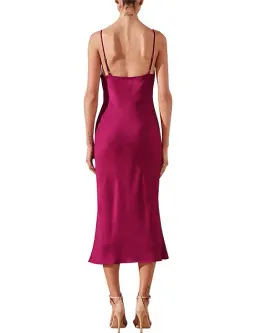 Shona Joy Sawyer Slip MIdi Dress Pink Size 14 for rent on The Volte - image 2