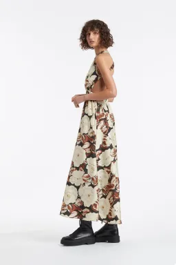 Sir the Label Vivienne Dress Print Size AU 10 for rent on The Volte - image 2