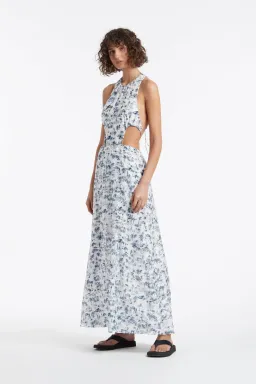 Sir the Label Dimitri Open Back Dress Print Size 12 for rent on The Volte - image 2