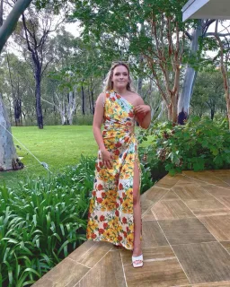 Sonya Moda Nour Maxi Dress Yarden Floral Size 10 for rent on The Volte - image 3