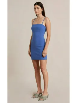 Bec & Bridge Maya Mini Dress Blue Size AU 6 for rent on The Volte - image 2